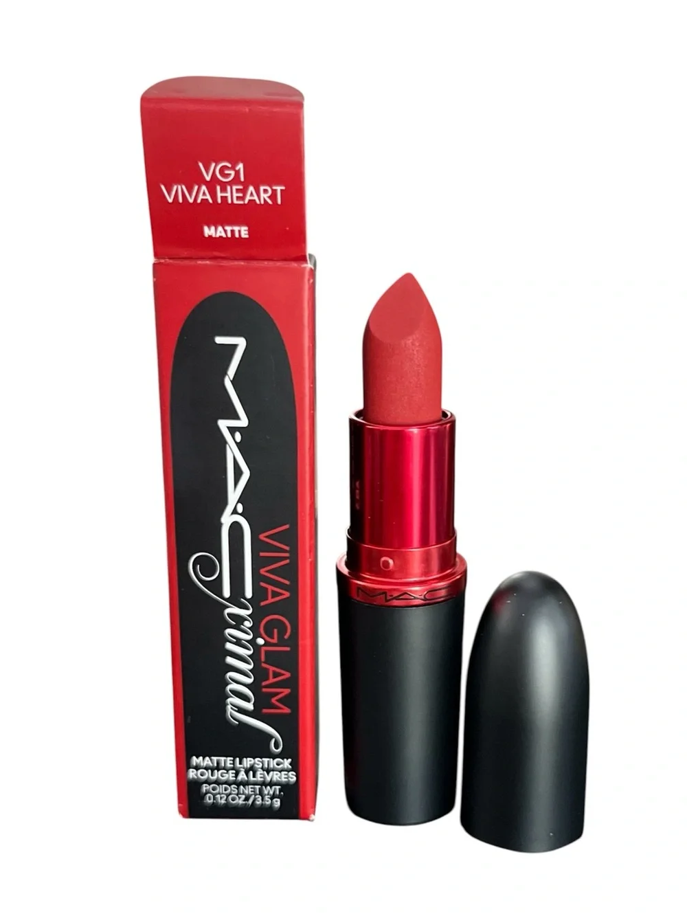🆕 VIVA HEART - M·A·CXIMAL SILKY MATTE VIVA GLAM LIPSTICK